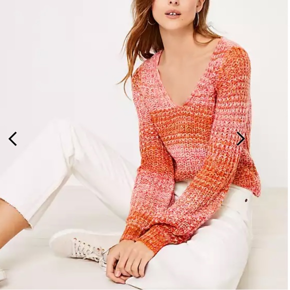 NWT LOFT Spacedye sweater (S) - Picture 1 of 3